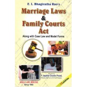Asia Law House's Marriage Laws & Family Courts Act by E. L. Bhagiratha Rao